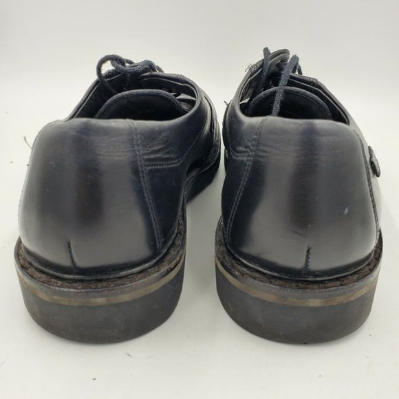 Mephisto Sherpa’s Oxford Mens 9.5 Black Leather Plain Toe Lace Up Derby France main image 5